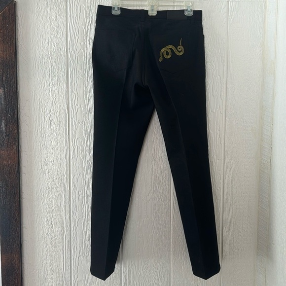 Ralph Lauren Jeans snake black size 8P - Picture 2 of 8